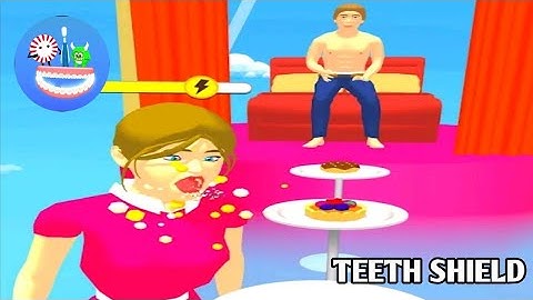 TEETH SHIELD GAMEPLAY WALKTHROUGH ANDROID,IOS LEVEL 1-8