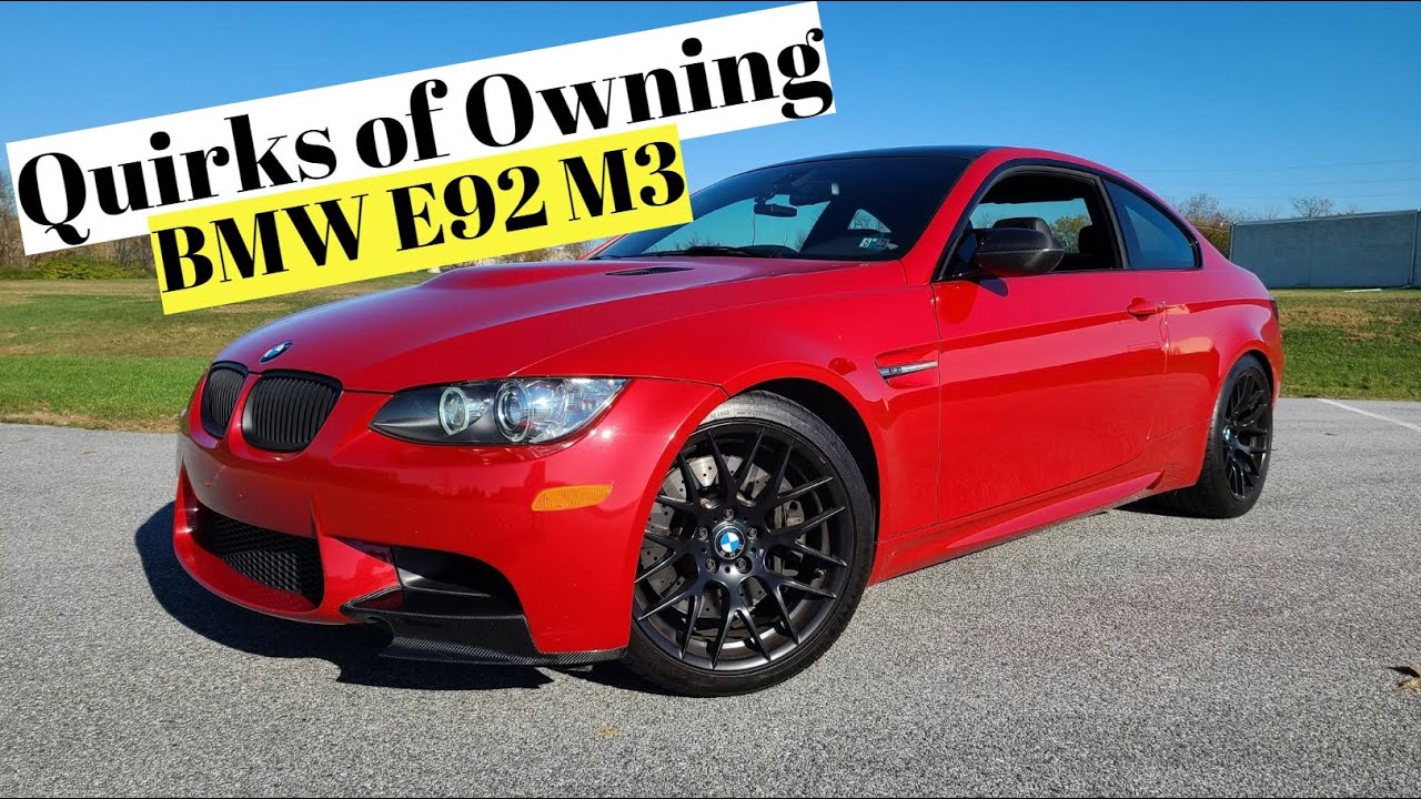 Video  Some Quirks of Owning a BMW E92 M3 - Autotrader