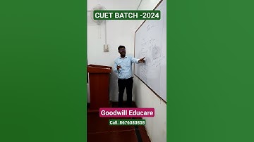 CUET BATCH -2024 #goodwilleducare #chandansir ##viral #trending #cuet #commerce