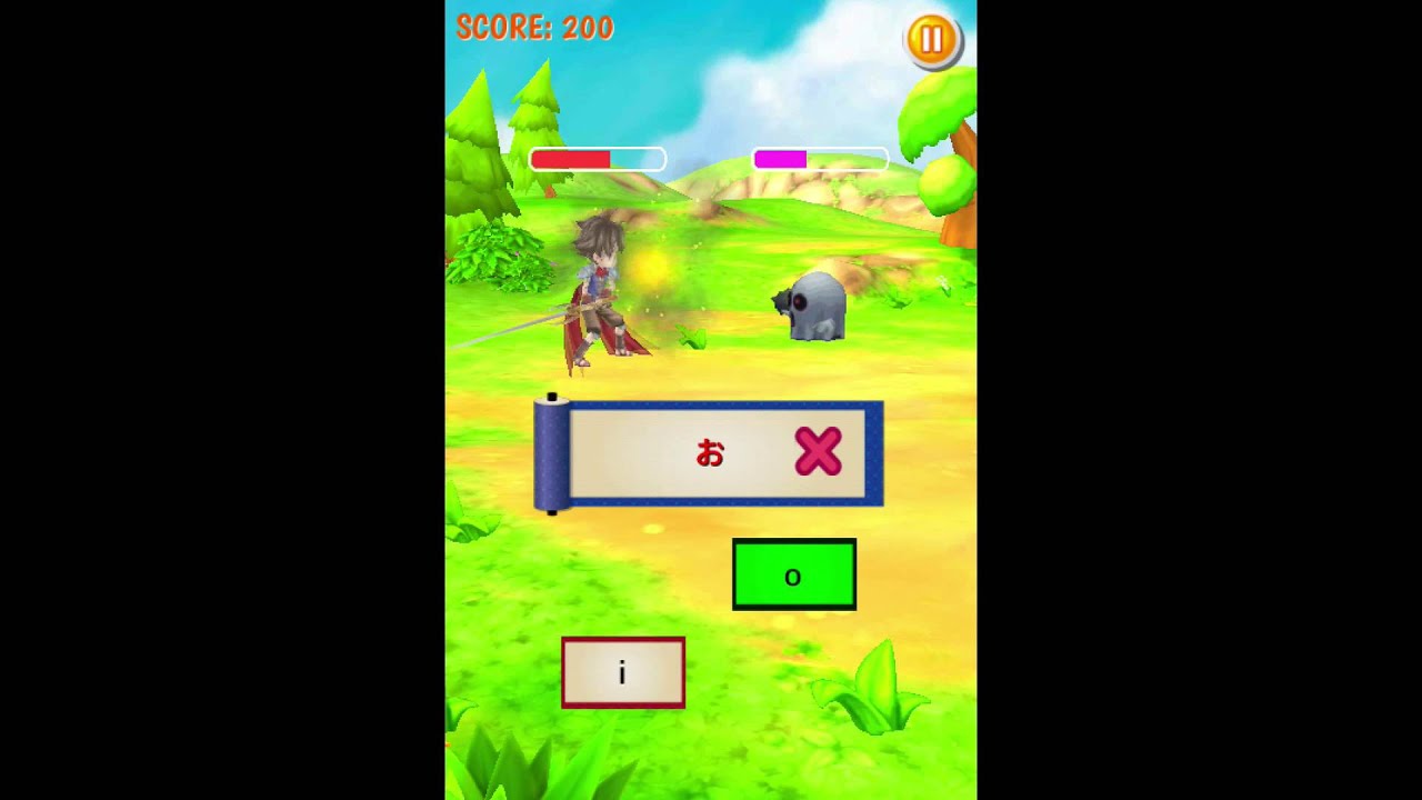 Hiragana Battle - Educational japanese language learning