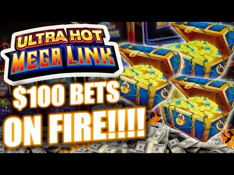 JACKPOT STREAK!  💵 $100 Spins on Ultra Hot Mega Link For The Win!