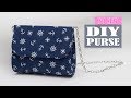 DIY PURSE BAG NO SEW TUTORIAL // Just in 20 Min Cute Woman Bag