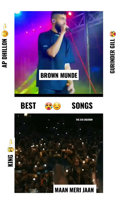 Best Songs || King- Maan Meri Jaan | AP Dhillon & Gurinder Gill - Brown Munde 🥵 | #shorts #trending