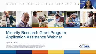 Minority Research Grant Program Application Assistance Webinar – April 29, 2024