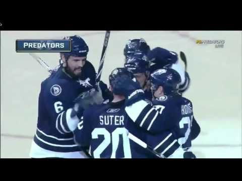 Ryan Suter Powerplay Goal (4/2/11) [HD]