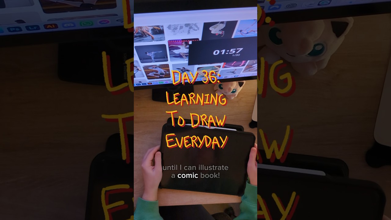 Learning gesture drawing ✍️ Day 36 