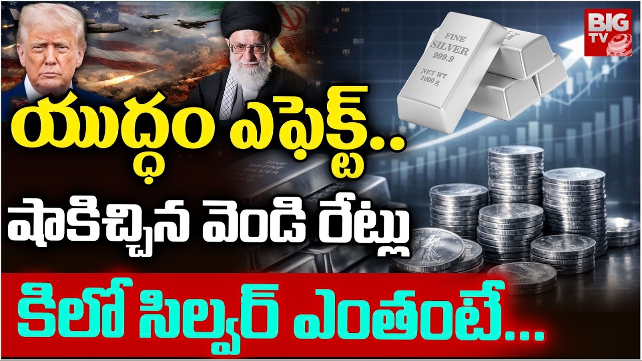 Iran VS Israeil War Effect On Silver Price | Today Silver Rates | Silver Price Hike | Silver Price