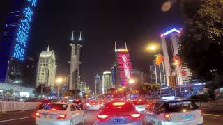 4K Night Driving in Shenzhen China: Best City Skyline in the World 中國深圳夜晚遊車河