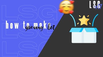 how to make giveaway bot with *slash commands* | verifed bot code
