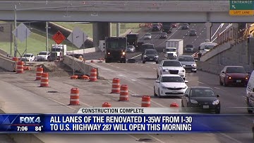 I-35W construction project complete