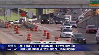 I-35W construction project complete