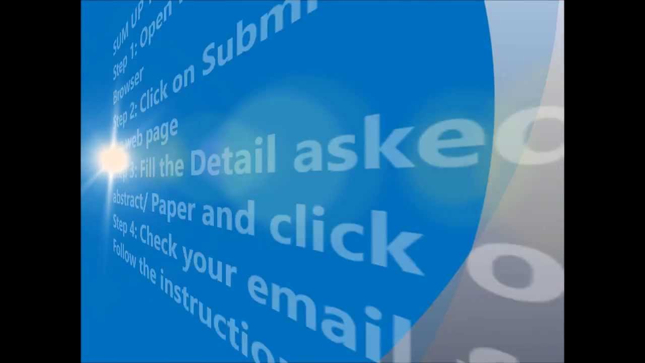 How to submit your paper or abstract for conference?
