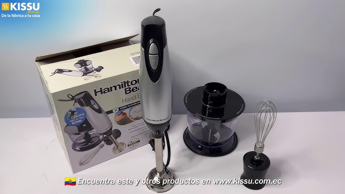 Hamilton Beach 2 Speed Hand Blender with Whisk and Chopping Bowl - 59765