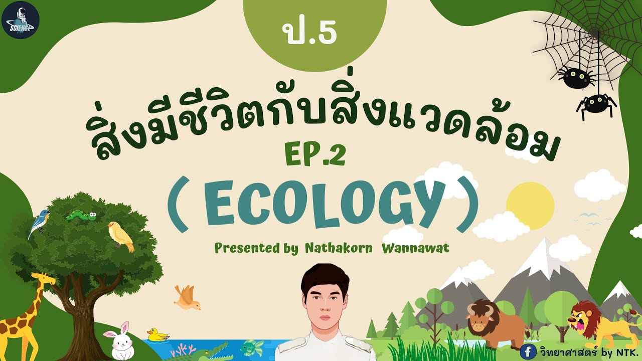 วิทยาศาสตร์ by NTK : สิ่งมีชีวิตกับสิ่งแวดล้อม ป.5 EP.2