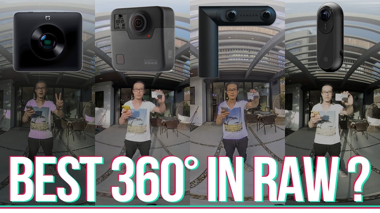 Caméras 360° : Insta 360, GoPro Fusion, Kandao, Ricoh, Kodak