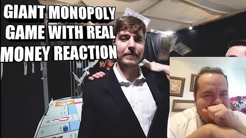 Giant Monopoly Game With Real Money Reaction