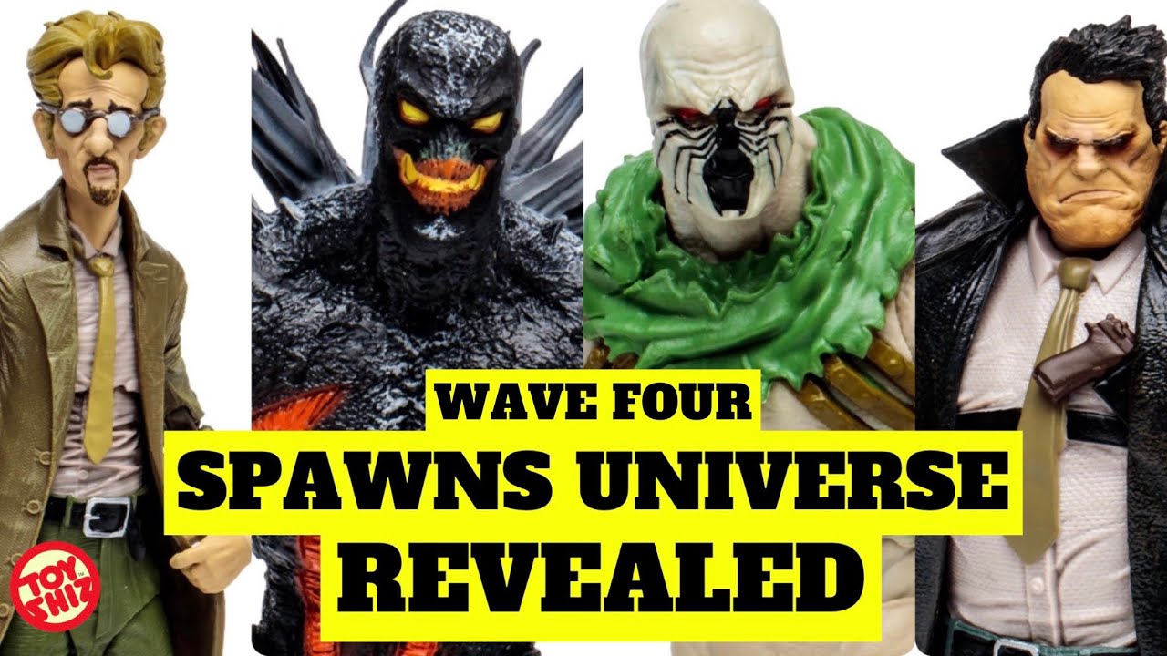 2022 SPAWNS UNIVERSE WAVE 4 REVEALED | McFarlane Toys - YouTube