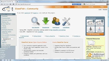 Installing The glassfish Application Server on Your PC