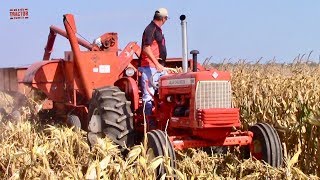 Cool Corn Picker: AllisChalmers AllCrop and D17 Tractor