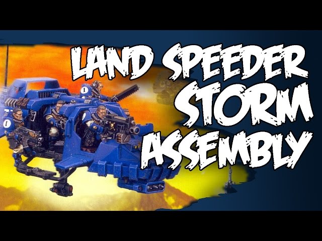 Land Speeder Storm Assembly Tutorial - YouTube
