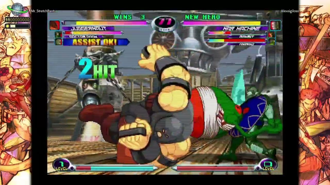 COMIC BOOK Marvel vs Capcom! 2 Gambito de los X-MEN