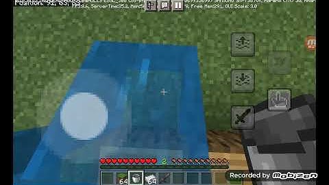 Minecraft 1.18.30.22 new bucket of tadpole MLG with new touch control EZ #shorts
