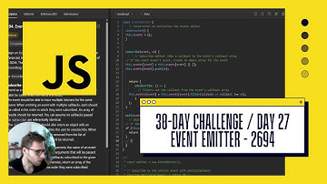 JavaScript Challenge Day 27: EventEmitter - LeetCode Task 2694