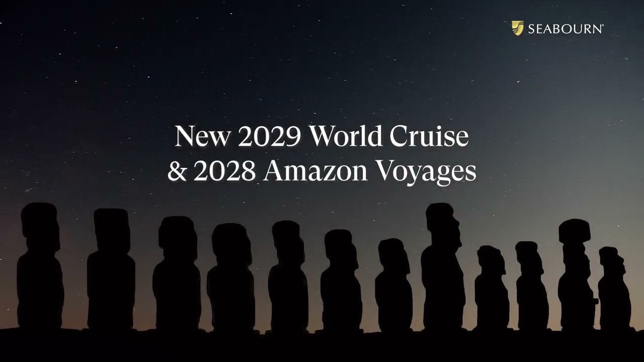 New 2029 World Cruise & 2028 Amazon Voyages Now Open