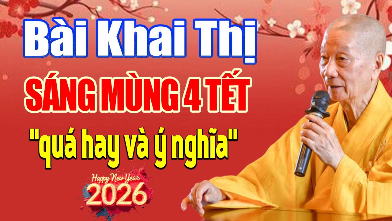 Bài Khai Thị SÁNG MÙNG 4 TẾT 