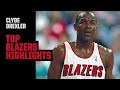 Clyde drexlers best trail blazers highlights