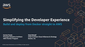AWS Cloud Containers Conference - Build and deploy straight from Docker to AWS