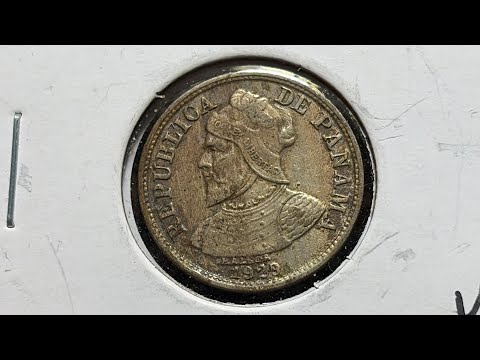 1929 Panama Dos y Medio (2-1/2) Centesimos Coin • Values