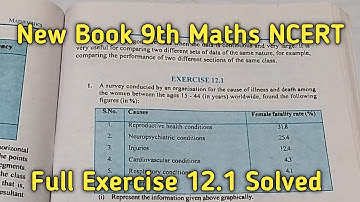 Class 9 Maths | Chapter 12 | Exercise 12.1 | Statistics | NCERT New Book