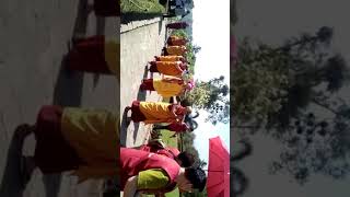 Prosesi pradaksina kitap kagyur di CANDI BOROBUDUR 2018