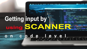 Java Programming Tutorial - 07 - Getting User Input (Scanner class)