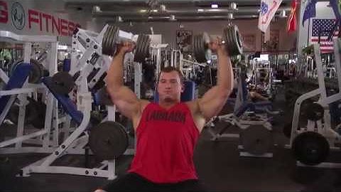 Dumbbell Shoulder Press with Hunter Labrada   Exercise Guide