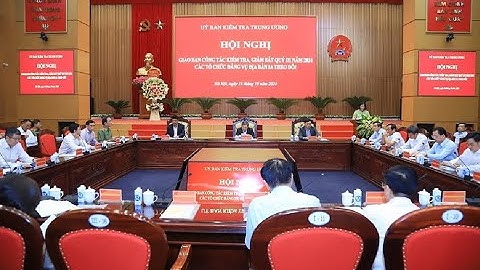 Hội nghị giao ban công tác kiểm tra, giám sát Quý III/2024 các tổ chức đảng thuộc Vụ Địa bàn IA