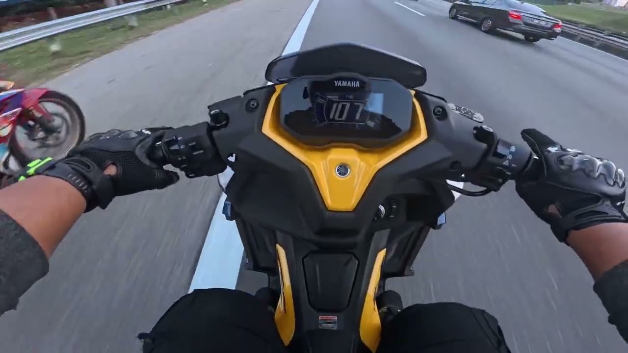 Bawa balik moto baru | First Impression Yamaha NVX V3