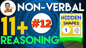 11 Plus Non Verbal Reasoning - Type 12 - Hidden Shapes - Part 1 | Lessonade