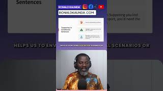 Supposing in Conditional Sentences #conditionalsentences