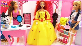 Best video with Barbie,Rapunzel, Ariel Dolls for kids  Compilation