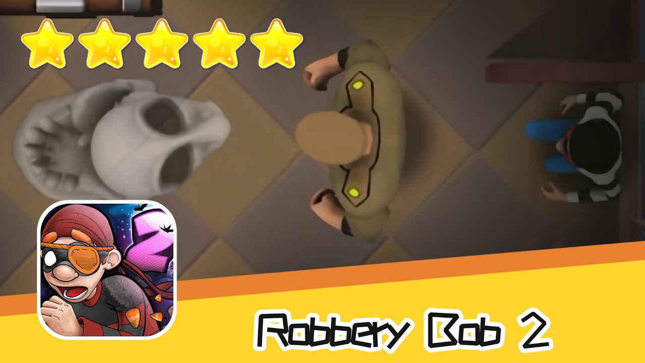 Robbery Bob 2 Hauntington 06 Walkthrough Jailbird Recommend index five stars