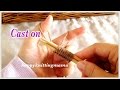 【棒針】指でかける作り目の編み方 How to Cast On(Knitting needle)