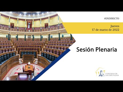 Sesión Plenaria (17/03/2022)