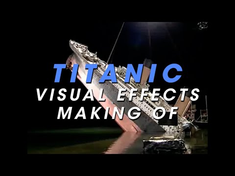 All TITANIC visual effects behind the scenes