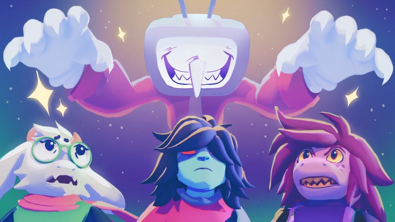 IT'S TV TIME! (DELTARUNE Tenna Fight Animation)
