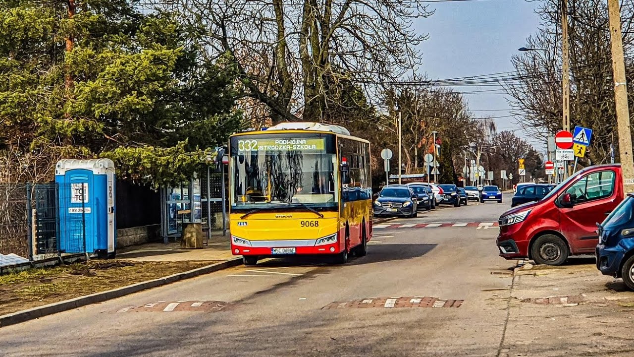 [332] Relobus - Przejazd Otokarem Vectio C #9068 na linii 332➡️ Podwójna P. Ostródzka-Szkoła 