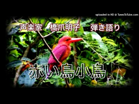 声楽家　橋爪明子　弾き語り　　赤い鳥小鳥　北原白秋　作詞　成田為三　作曲　　音声のみ