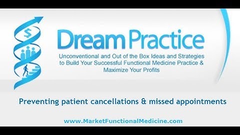 How to stop patient cancellations in your functional medicine practice