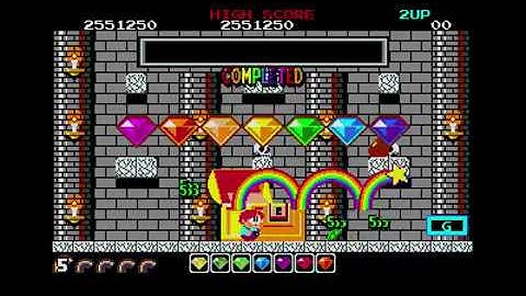 Rainbow Islands - Atari ST - Good End